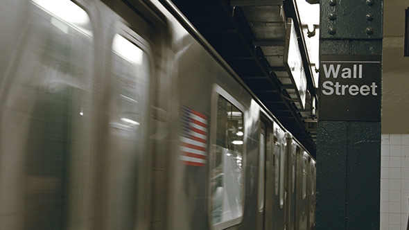 Wall St Subway Station