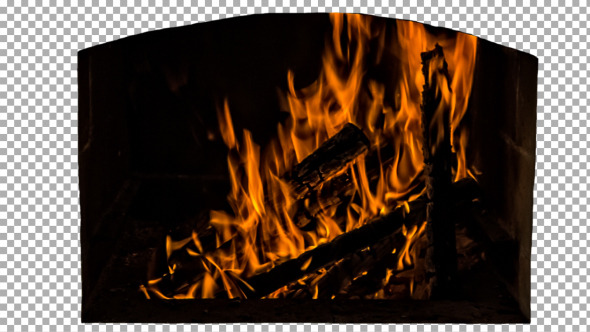 Real Fireplace Isolated 1