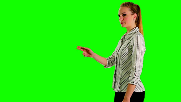 Greenscreen Lady 04