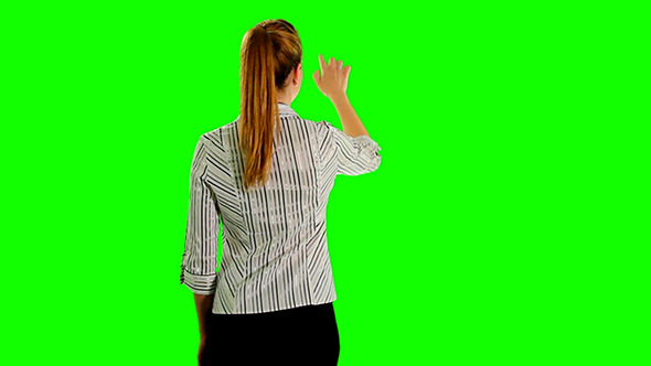 Greenscreen Lady 05