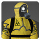 Man In Protective Hazmat Suit - 3DOcean Item for Sale