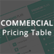 Commercial Pricing Table - CodeCanyon Item for Sale