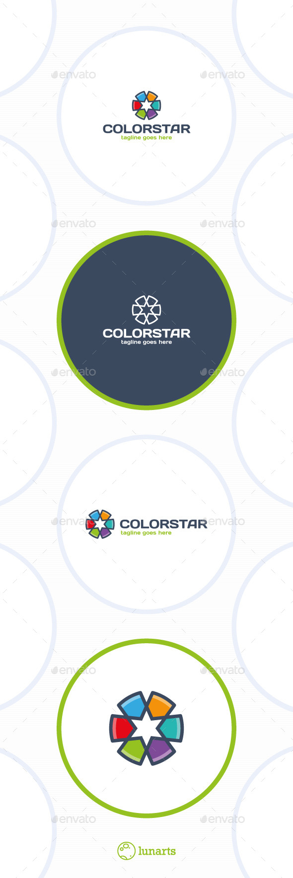 Color Star Line Logo