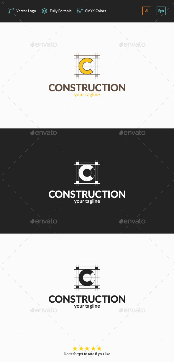 Construction Plan - C Logo