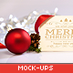 Clean and Elegant Christmas Greetings Mockups - GraphicRiver Item for Sale