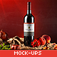 Sapore Tipico - Red Wine Branding Mock-ups - GraphicRiver Item for Sale