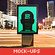 Urban Poster / Billboard Mock-ups - Night Edition - GraphicRiver Item for Sale