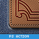 Leather Badge Generator - Photoshop Actions - GraphicRiver Item for Sale