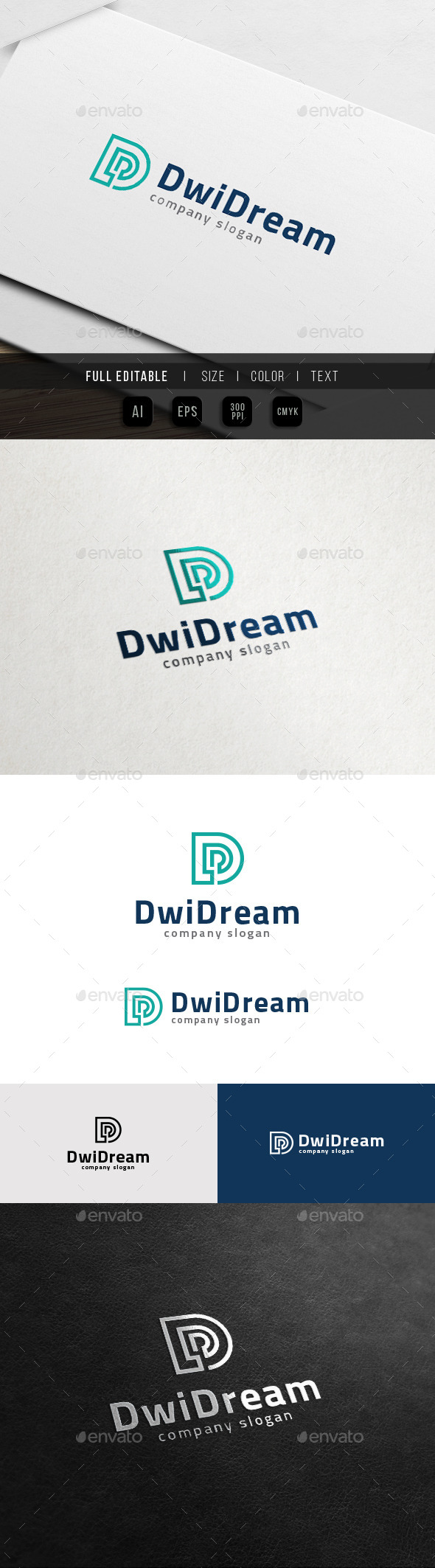 D Logo - Data Digital Dream