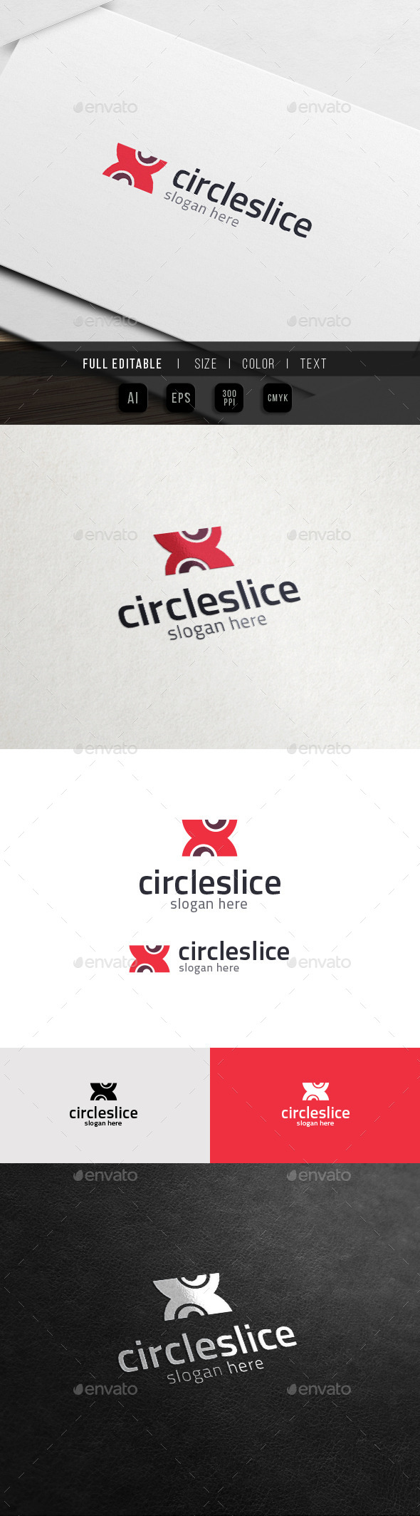 X Slice - Half Circle Cafe Logo