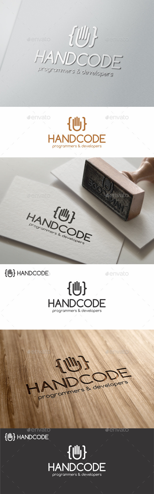 Hand Code Studio Programming Logo