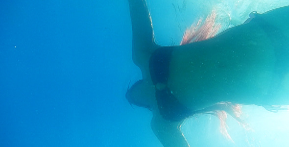Woman Swimming