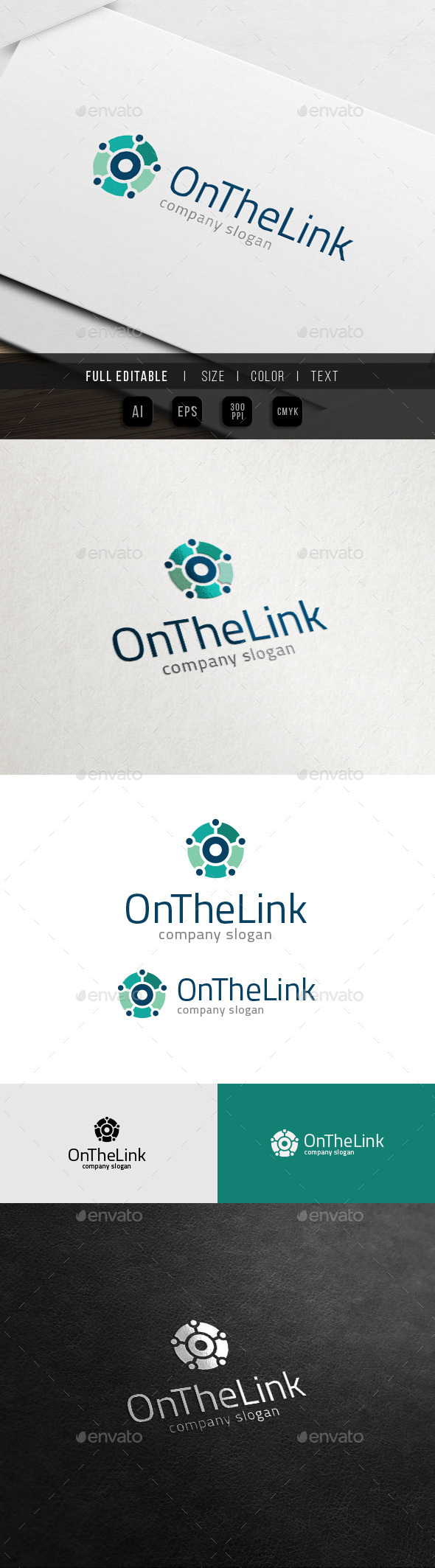 O Logo - Connect Link Network