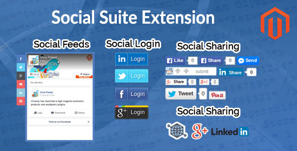 Magento Social Suite Extension