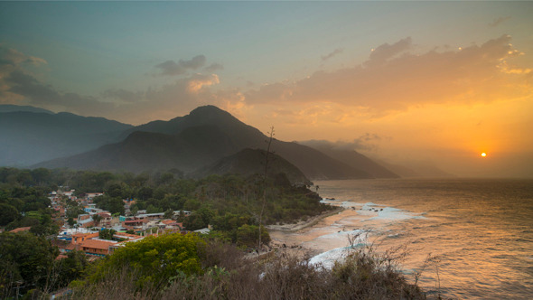 Sunset and Sea