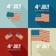American Independence Day Flat Design - GraphicRiver Item for Sale