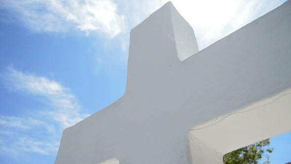 White Cross in Monastery