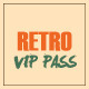 Retro - Elegant Vip Pass Template - GraphicRiver Item for Sale