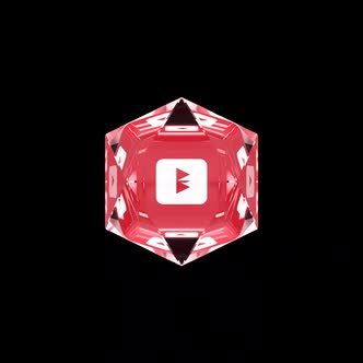 Crystal Youtube Icon Animation