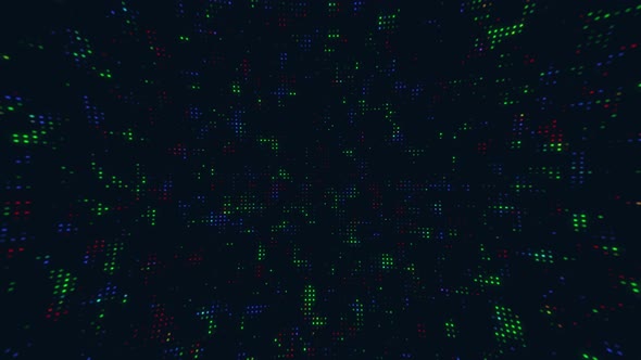 4 K Digital Dot Background Rgb