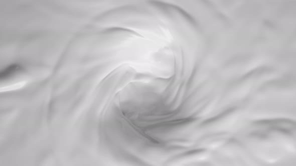 Super Slow Motion Shot of Fresh Milk Vortex at 1000 Fps