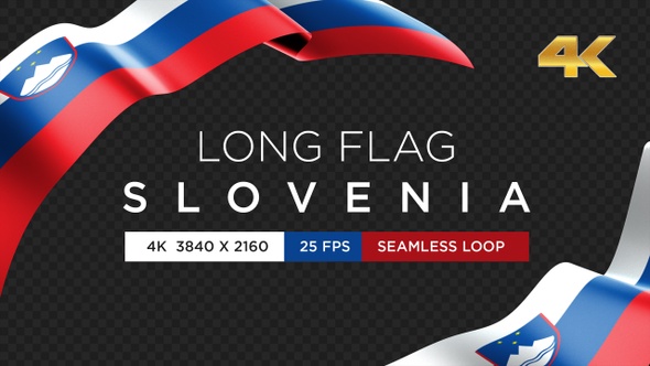 Long Flag Slovenia