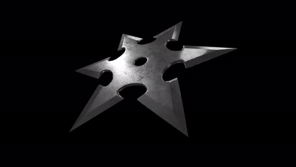 Shuriken rotating