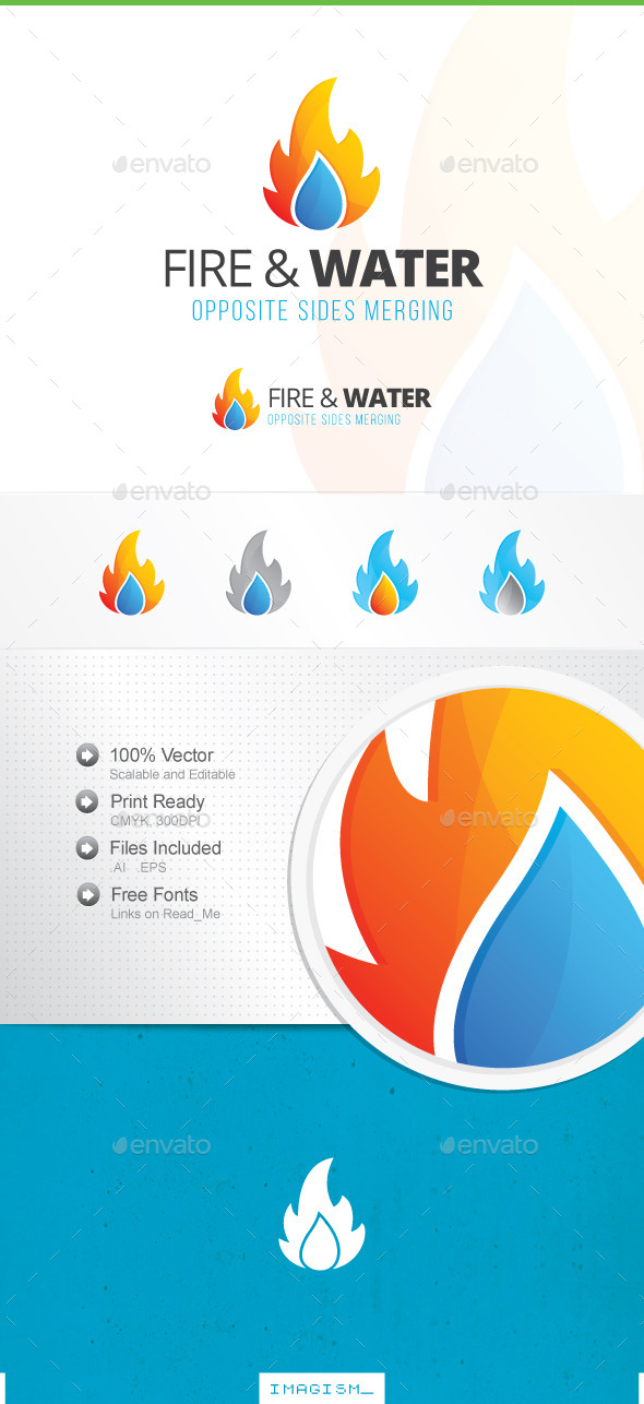 Fire and Water Logo