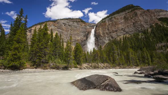 Takakkaw Falls, Time Lapse