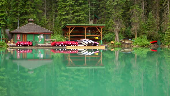 Emerald Lake Boat House 1