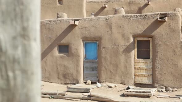 Three Doors, Taos Pueblo
