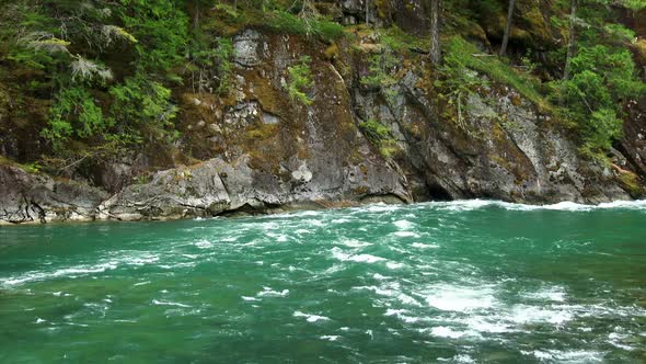 Intense Color Of The Skagit River