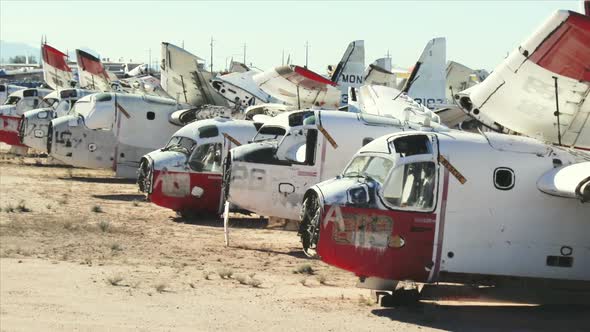 Military Aircraft Boneyard 4