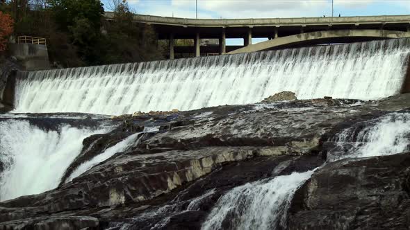 Spokane Falls In Washington