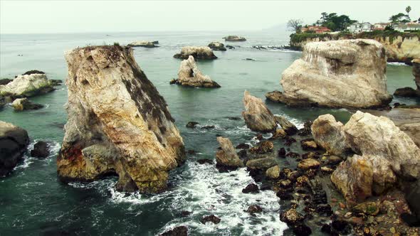 Rocky Coastline In Shell Beach