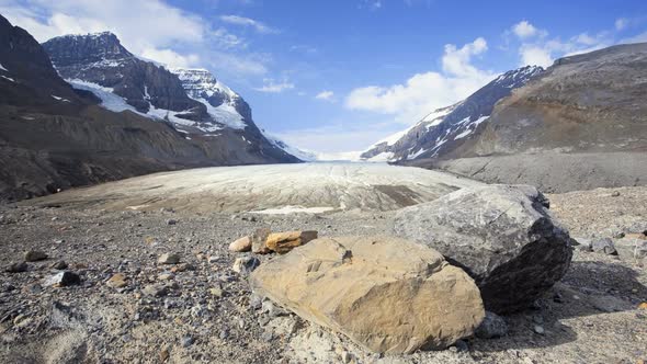 Athabasca Glacier, Time Lapse