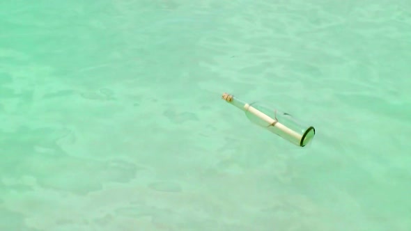 Message In A Bottle On A Tropical Beach 2 alt