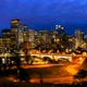 Calgary Skyline At Night, Time Lapse - VideoHive Item for Sale