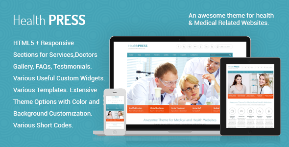 HealthPress - medyczny motyw WordPress