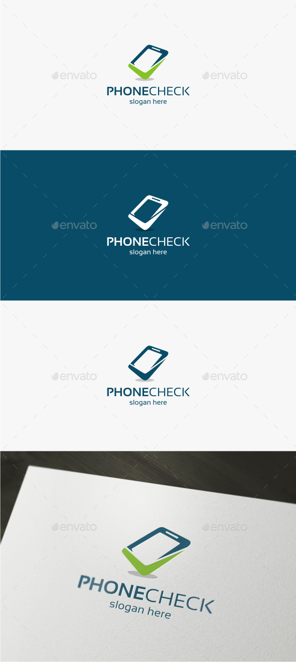 Phone Check - Logo Template