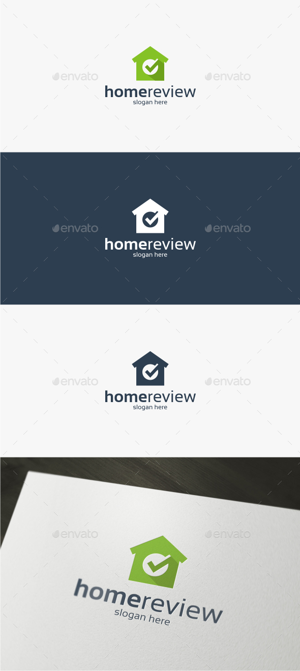 Home Review - Logo Template