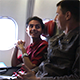 Two Men Talking on the Airplane 2 - VideoHive Item for Sale