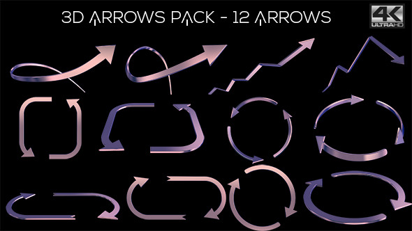 3D Arrows Pack