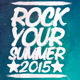 Rock Your Summer  Flyer/Poster - GraphicRiver Item for Sale