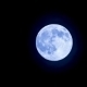 Bright Full Moon In The Clear Sky - VideoHive Item for Sale