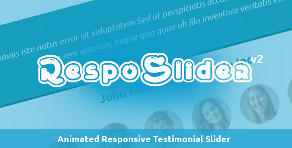 RespoSlider - Responsive Testimonial Slider