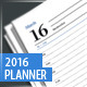 Planner-Diary-Organizer 2016 - GraphicRiver Item for Sale
