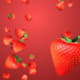 Strawberries Falling - VideoHive Item for Sale