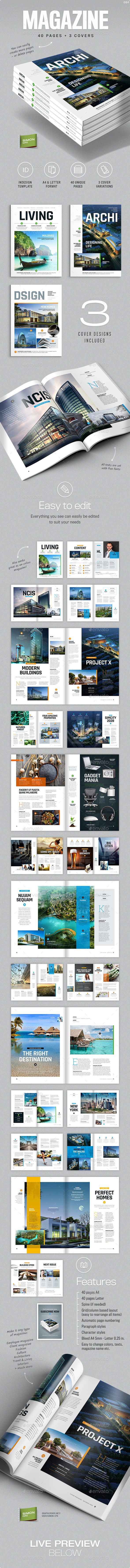 Magazine Templates From Graphicriver