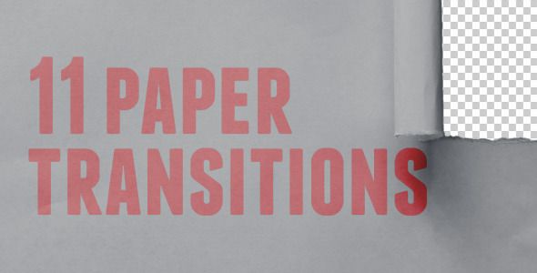 Paper Transitions Pack
